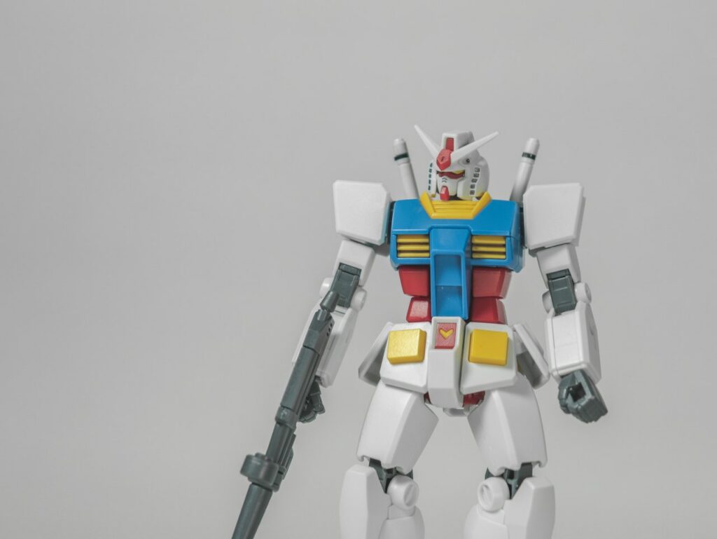 Action Figure Mecha in Kit di Montaggio